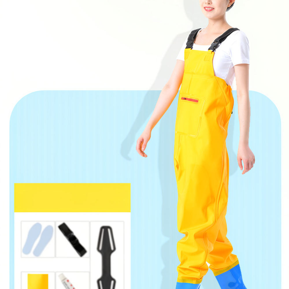 Fishing Pants Waterproof - Tuta da pesca leggera e impermeabile,