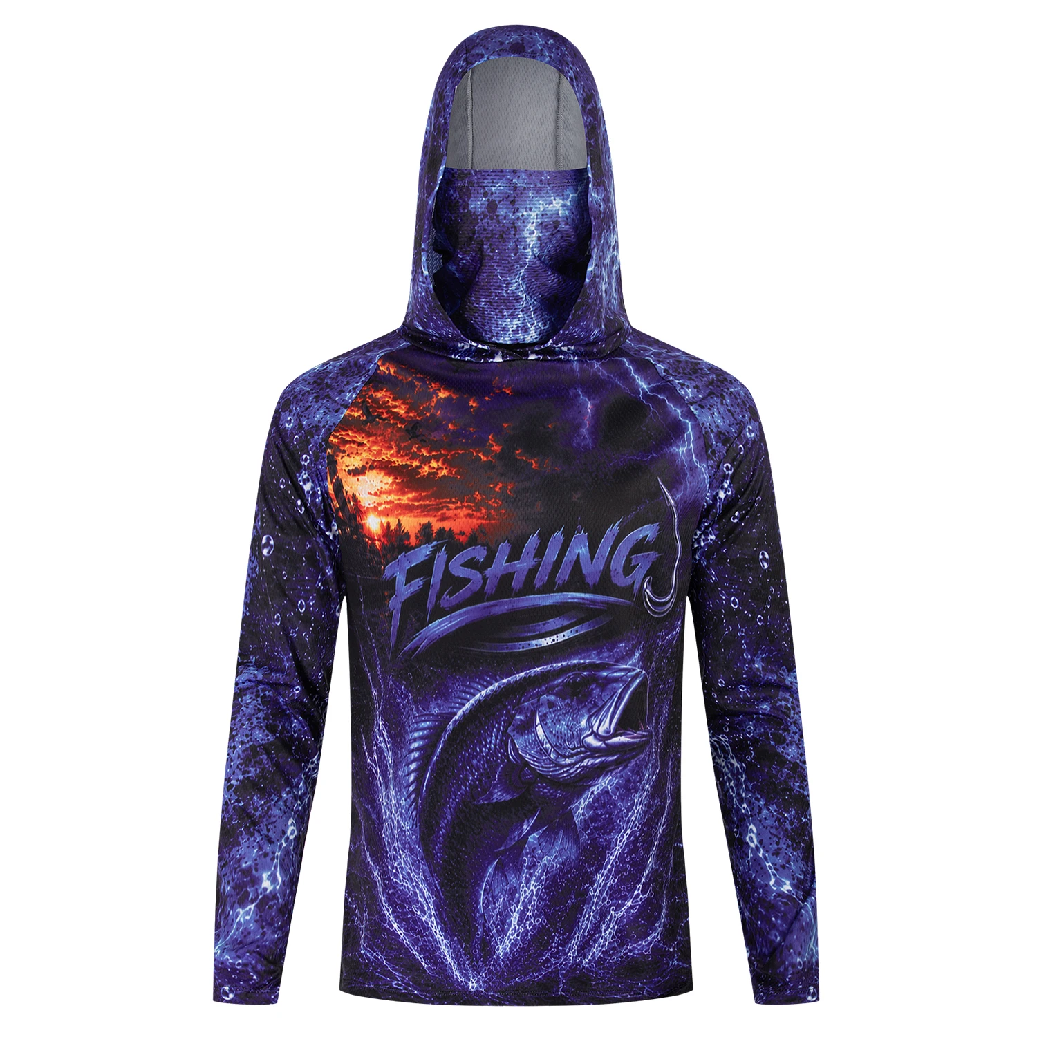 Maglia da pesca con cappuccio, - Fishing Shirt Uv Protection recensione e prezzo
